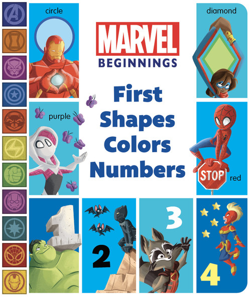 Marvel Beginnings: First Shapes, Colors, Numbers by Sheila Sweeny Higginson, Jay Fosgitt, Marvel Press Artist, 9781368090933