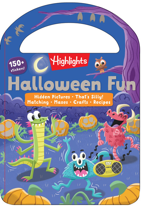 Halloween Fun (Spooktacular Puzzles, Crafts, Recipes and More Halloween Activities for Toddlers, 48-Page Halloween Board Book for Kids) by Highlights, 9781639620821