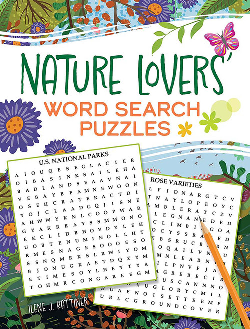 Nature Lovers' Word Search Puzzles by Ilene J.  Rattiner, 9780486851211