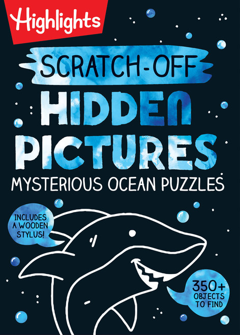 Scratch-Off Hidden Pictures Mysterious Ocean Puzzles by Highlights, 9781639620807