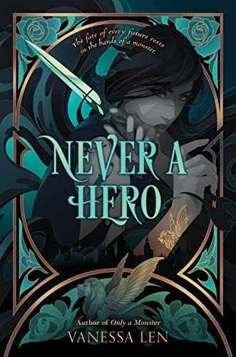 Never a Hero by Vanessa Len, 9780063024694