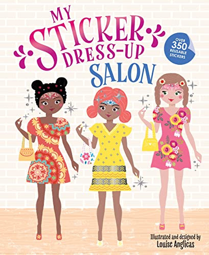 My Sticker Dress-Up®: Salon by Louise Anglicas, 9781728276427