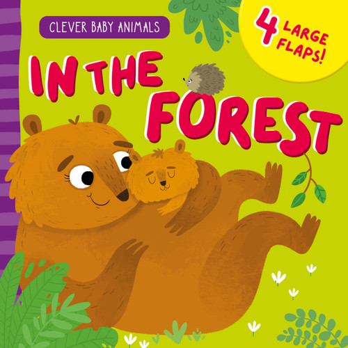 In the Forest (4 Large Flaps!) - 9781954738928 by Clever Publishing, Ekaterina Guscha, 9781954738928