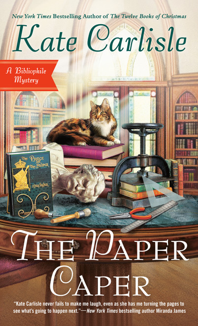The Paper Caper - 9780593201480 by Kate Carlisle, 9780593201480