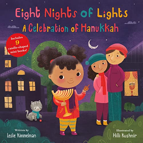 Eight Nights of Lights: A Celebration of Hanukkah by Leslie Kimmelman, Hilli Kushnir, 9780063242487