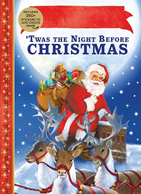 'Twas the Night Before Christmas Personalized Book with Stickers - 9781728277530 by Lisa Alderson, 9781728277530