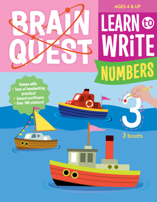 Brain Quest Learn to Write: Numbers by Workman Publishing, 9781523516018