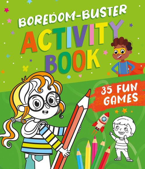 Boredom Buster Activity Book (35 Fun Games) by Clever Publishing, Clever Publishing, Nora Watkins, 9781956560909