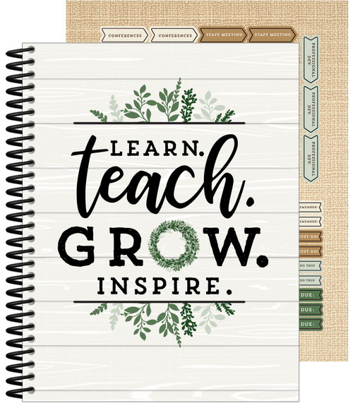 Farmhouse Teacher Planner by Carson Dellosa Education, 9781483867588