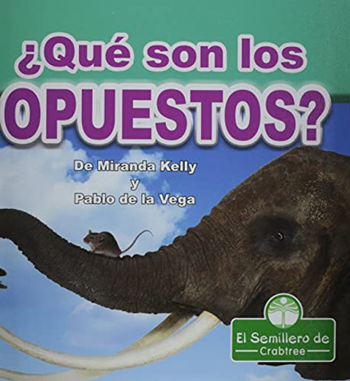 ¿Qué son los opuestos? (What Are Opposites?) by Miranda Kelly, Pablo de la Vega, 9781427130808