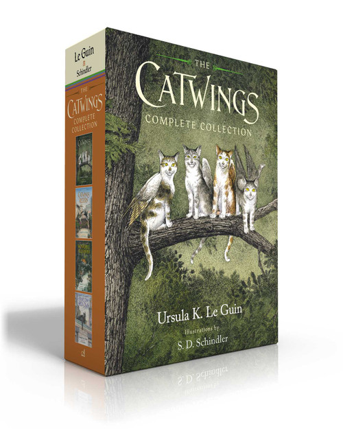 The Catwings Complete Collection (Boxed Set) (Catwings; Catwings Return; Wonderful Alexander and the Catwings; Jane on Her Own) by Ursula  K. Le Guin, S.D. Schindler, 9781665940696