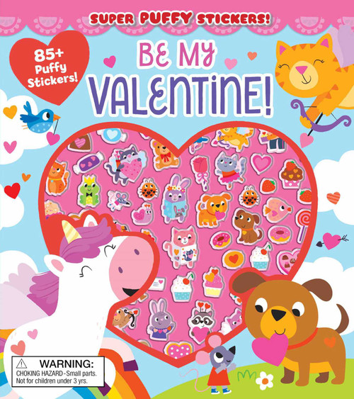 Super Puffy Stickers! Be My Valentine! by Samantha Meredith, Maggie Fischer, 9781667204697