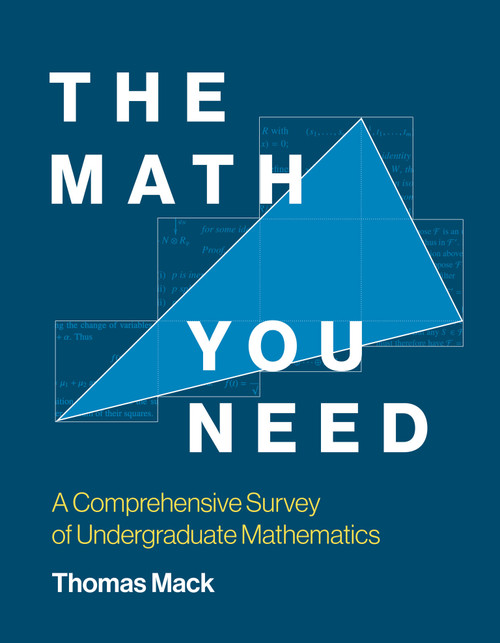 The Math You Need (A Comprehensive Survey of Undergraduate Mathematics) by Thomas Mack, 9780262546324