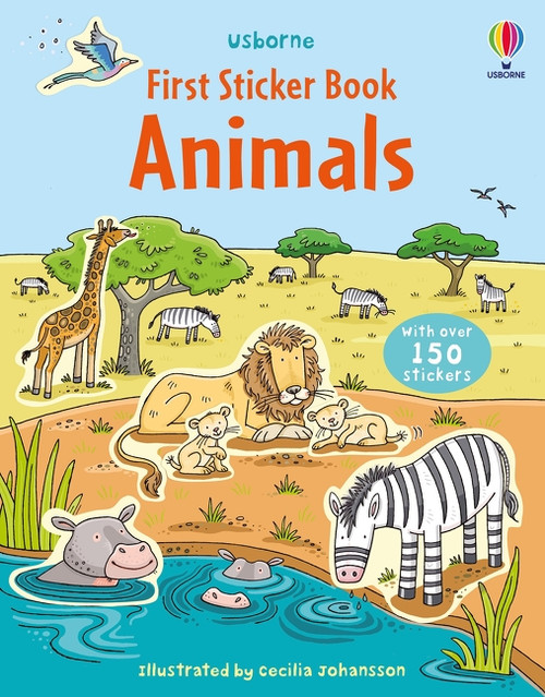 First Sticker Book Animals by Jessica Greenwell, Cecilia Johansson, Cecilia Johansson, 9781805070207