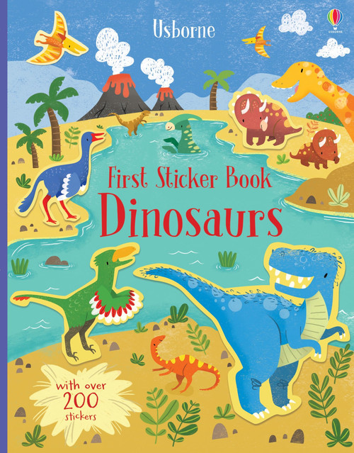 First Sticker Book Dinosaurs by Hannah Watson, Jordan Wray, 9781805070085