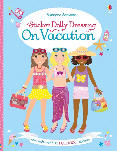Sticker Dolly Dressing  On Vacation by Lucy Bowman, Stella Baggott, Vici Leyhane, 9781805070351