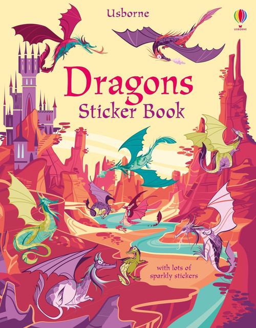 Dragons Sticker Book by Fiona Watt, Camilla Garofano, 9781805070399