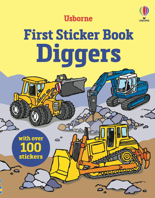 First Sticker Book Diggers by Sam Taplin, Dan Crisp, 9781805070597