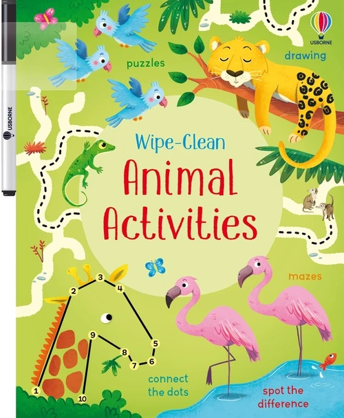 Wipe-Clean Animal Activities by Kirsteen Robson, Manuela Berti, 9781805317289