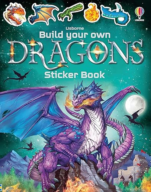 Build Your Own Dragons Sticker Book by Simon Tudhope, Gong Studios, 9781805317302