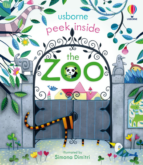 Peek Inside The Zoo by Anna Milbourne, Simona Dimitri, 9781805317234
