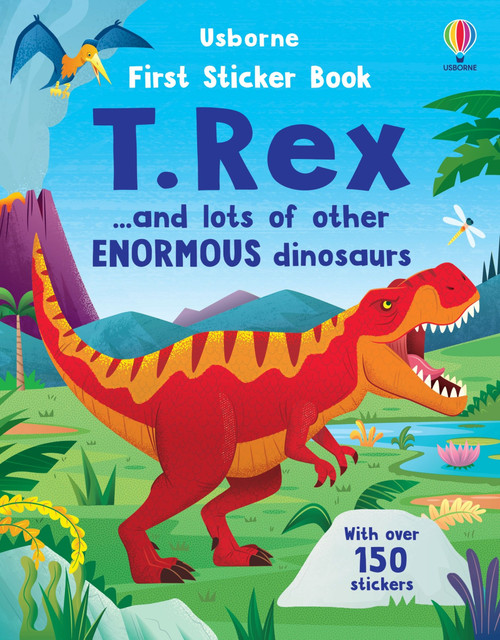 First Sticker Book T. Rex (and lots of other enormous dinosaurs) by Alice Beecham, Diego Vaisberg, 9781805317463