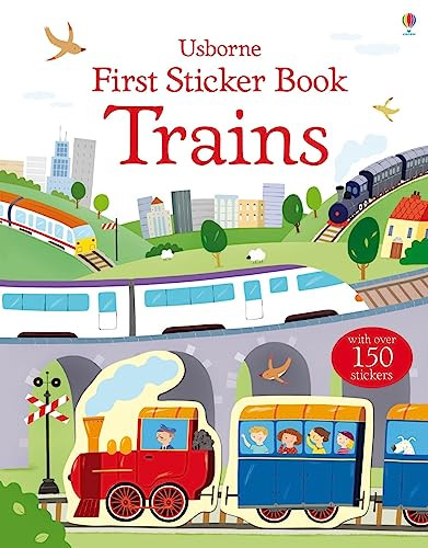 First Sticker Book Trains by Sam Taplin, Annalisa Sanmartino, Giulia Torelli, 9781805318026