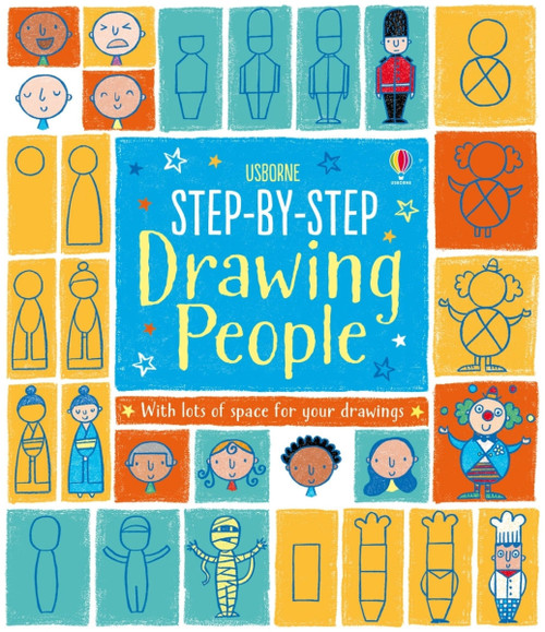 Step-by-step Drawing People by Fiona Watt, Candice Whatmore, 9781805318408