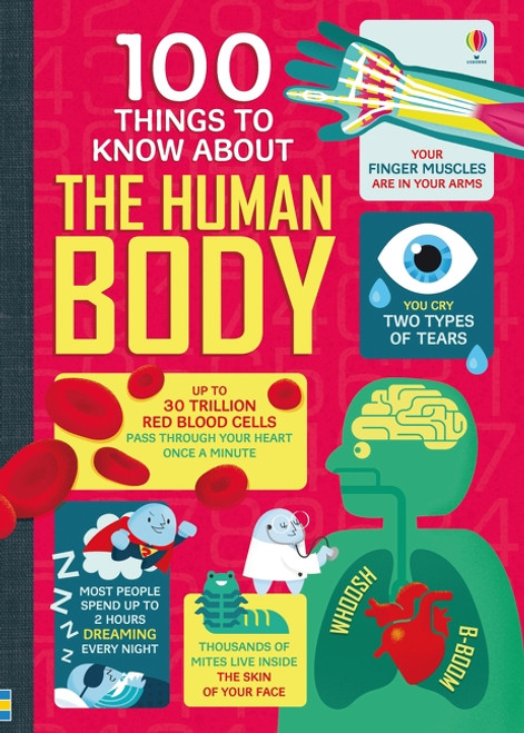 100 Things to Know About the Human Body by Alex Frith, Minna Lacey, Matthew Oldham, Jonathan Melmoth, Federico Mariani, Danny Schlitz, 9781805319207