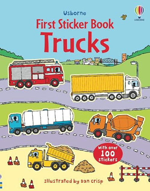 First Sticker Book Trucks by Sam Taplin, Dan Crisp, 9781805319399