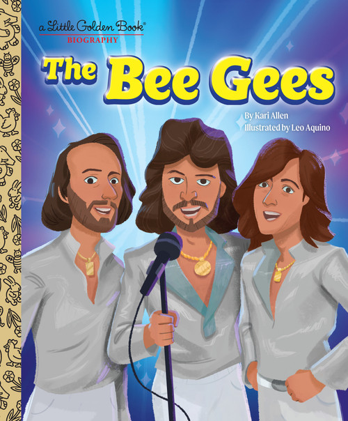 The Bee Gees: A Little Golden Book Biography by Kari Allen, Leo Aquino, 9780593645161