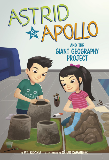 Astrid and Apollo and the Giant Geography Project - 9781484675526 by César Samaniego, V.T. Bidania, 9781484675526