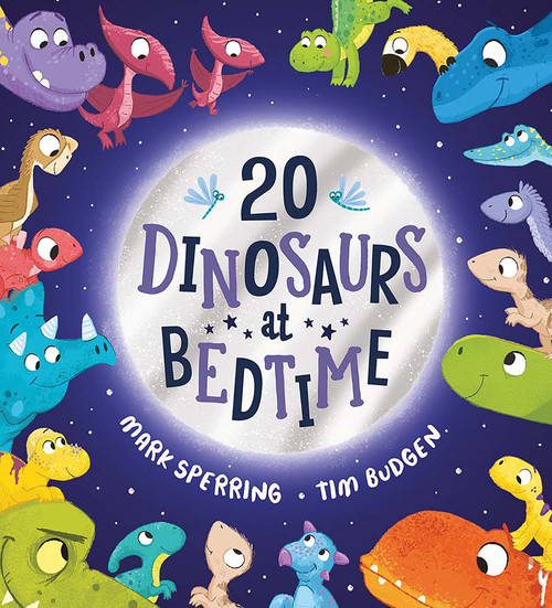 Twenty Dinosaurs at Bedtime by Mark Sperring, Tim Budgen, 9780486851884