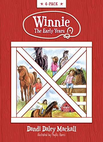 Winnie The Early Years 4-Pack: Horse Gentler in Training / A Horse's Best Friend / Lucky for Winnie / Homesick Horse by Dandi Daley Mackall, Phyllis Harris, 9781496473233