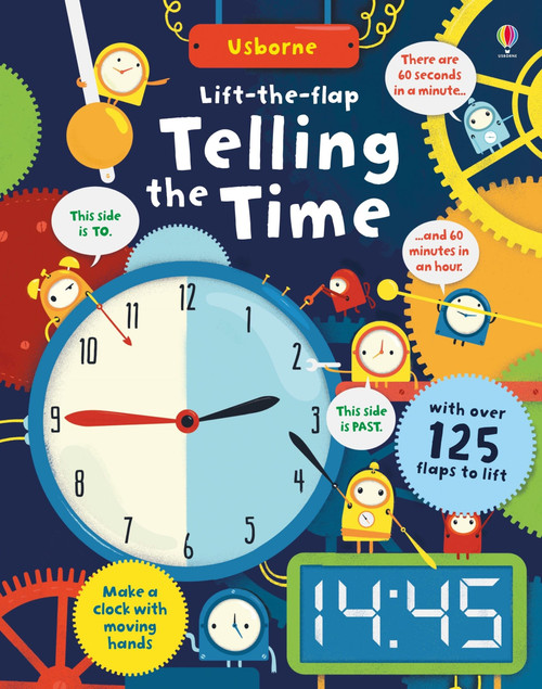 Lift-the-flap Telling the Time by Shaw Nielsen, Rosie Hore, 9781805070672