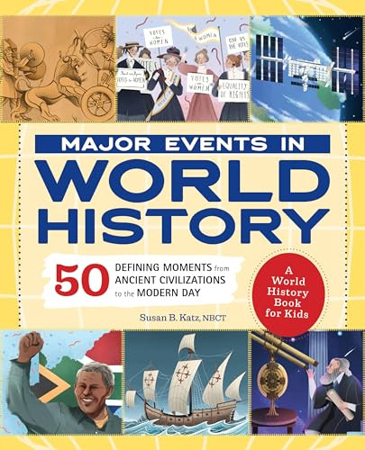 Major Events in World History (50 Defining Moments from Ancient Civilizations to the Modern Day) by Susan B. Katz, 9781648763700