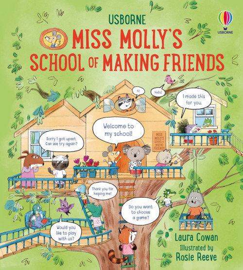 Miss Molly's School of Making Friends (A Friendship Book for Kids) by Laura Cowan, Rosie Reeve, 9781805317777
