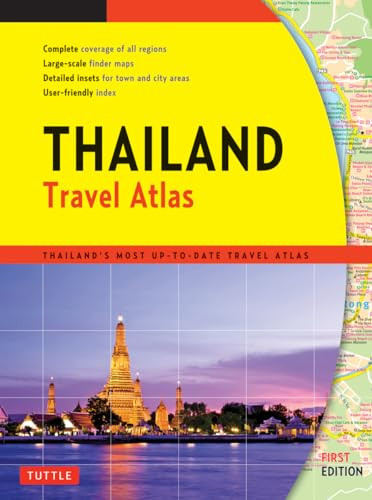Thailand Travel Atlas by Periplus Editors, 9780804851374