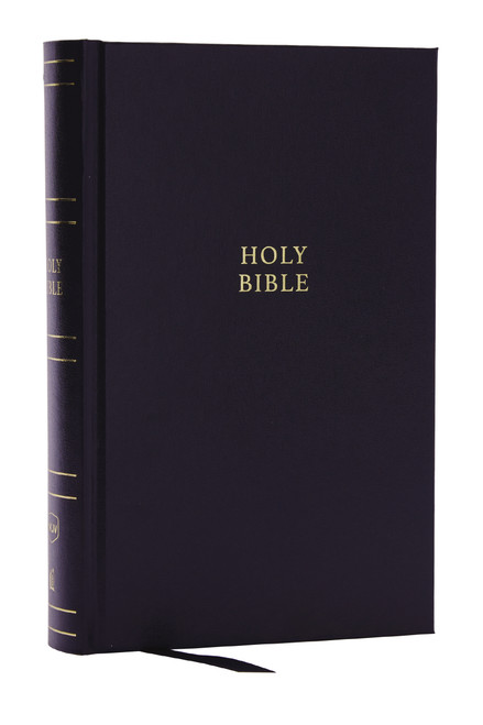 NKJV, Single-Column Reference Bible, Verse-by-verse, Hardcover, Red Letter, Comfort Print by Thomas Nelson, 9781400335190