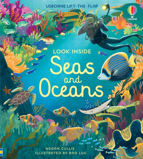 Look Inside Seas and Oceans by Bao Luu, Megan Cullis, 9781805070368
