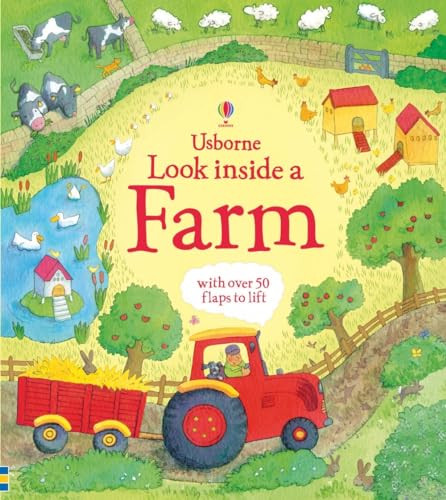 Look Inside a Farm by Katie Daynes, 9781805070702