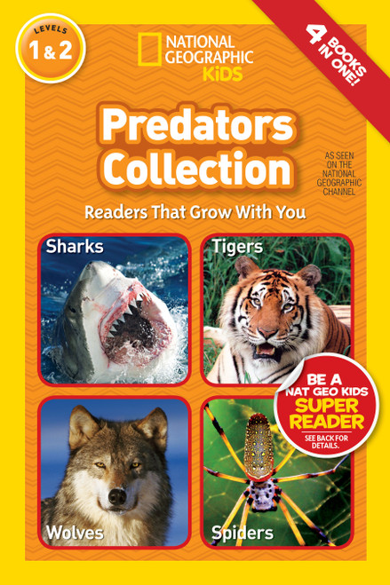 Predators Collection (National Geographic Kids Readers, Levels 1 & 2) (Readers That Grow With You) by National Geographic Kids, 9781426314063