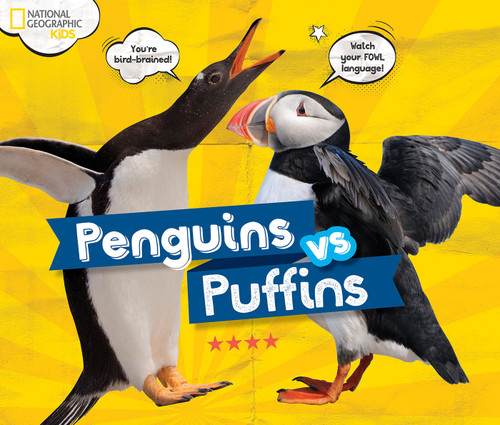 Penguins vs. Puffins by Julie Beer, 9781426328695