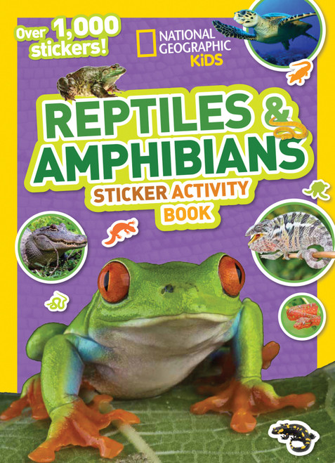 National Geographic Kids Reptiles and Amphibians Sticker Activity Book by National Geographic Kids, 9781426327773