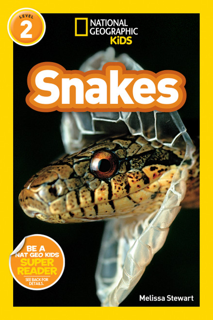 Snakes (National Geographic Kids Readers, Level 2) by Melissa Stewart, National Geographic Kids, 9781426304286