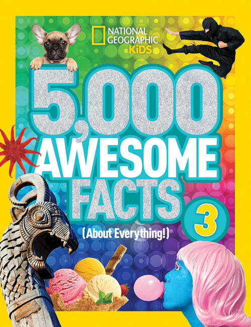 5,000 Awesome Facts (About Everything!) 3 - 9781426324536 by National Geographic Kids, 9781426324536