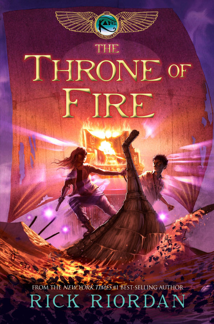 Kane Chronicles, The, Book Two: Throne of Fire, The-Kane Chronicles, The, Book Two - 9781423140566 by Rick Riordan, 9781423140566