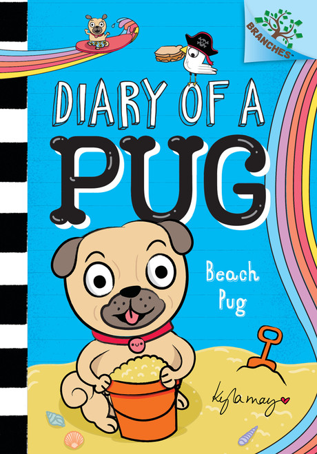 Beach Pug: A Branches Book (Diary of a Pug #10) - 9781338877618 by Kyla May, Kyla May, 9781338877618
