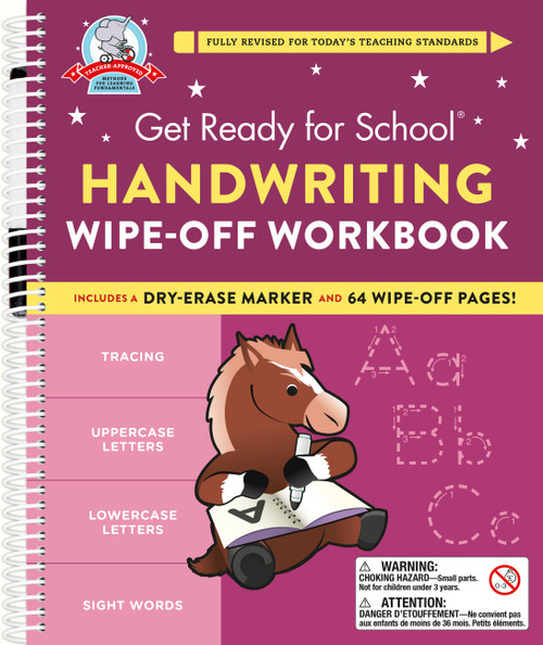Get Ready for School: Handwriting Wipe-Off Workbook by Heather Stella, 9780762483273