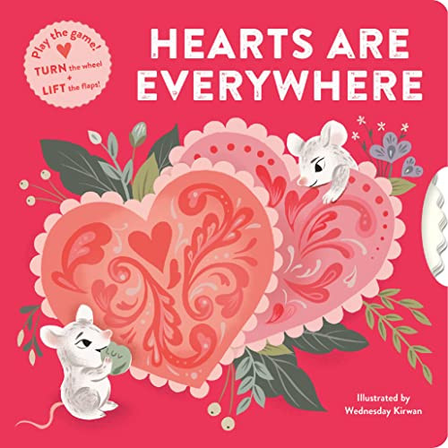 Hearts Are Everywhere (A Valentine's Game in a Book) by Chronicle Books, Wednesday Kirwan, 9781797210681
